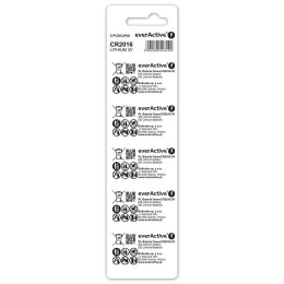 Bateria litowa CR2016 blister 5 szt. EverActive