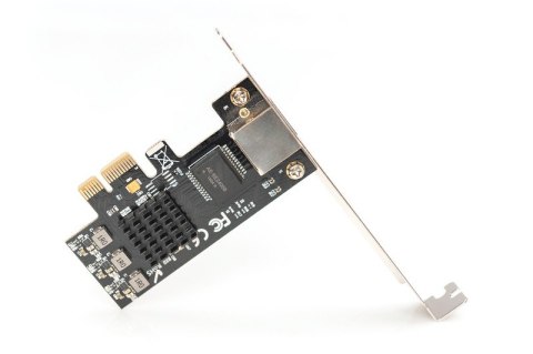 Karta sieciowa przewodowa PCI Express 1x RJ45 2.5 Gigabit Ethernet 10/100/1000/2500Mbps Digitus
