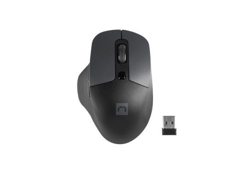 Mysz bezprzewodowa Blackbird 2 1600 DPI z cichym klikiem Czarna Natec