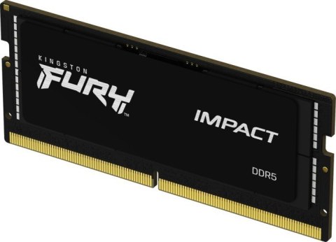 Pamięć DDR5 SODIMM Fury Impact 16GB(1*16GB)/4800 CL38 Kingston
