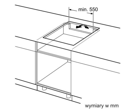 Płyta indukcyjna PUE611BB5D Bosch