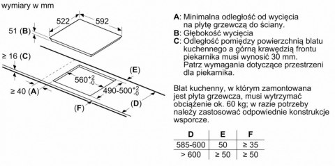 Płyta indukcyjna PUE611BB5D Bosch