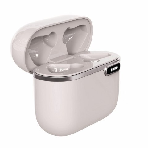 Słuchawki Bluetooth z HQ mikrofonem TWS (USB-C) Białe ART Słuchawki Bluetooth z HQ mikrofonem TWS (USB-C) Białe ART