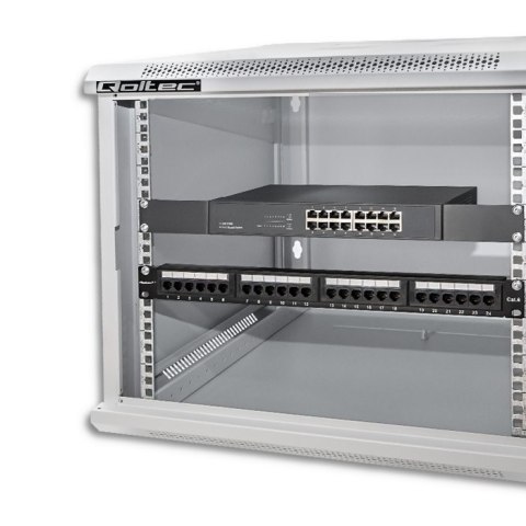 Szafa RACK 19 cali | 9U | 600 x 600 x 500 Qoltec Szafa RACK 19 cali | 9U | 600 x 600 x 500 Qoltec