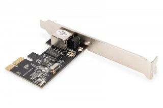 Karta sieciowa przewodowa PCI Express do Gigabit 10/100/1000Mbps, Low Profile Digitus
