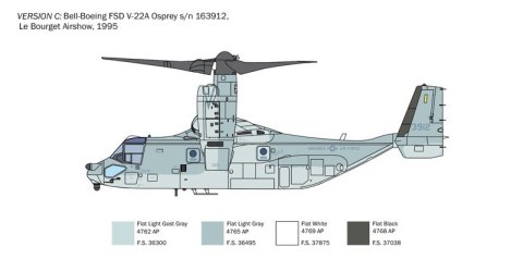 Model plastikowy V-22A Osprey 1/72 Italeri Model plastikowy V-22A Osprey 1/72 Italeri