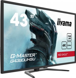 Monitor 43 cale G4380UHSU-B1 4K, VA, 2xHDMI, DP, 0,4ms, 550cd/m2, USB3.0 IIYAMA