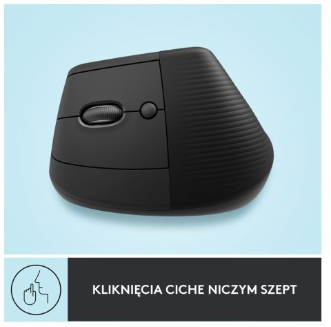Mysz Lift Grafit dla leworęcznych 910-006474 Logitech Mysz Lift Grafit dla leworęcznych 910-006474 Logitech