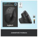 Mysz Lift Grafit dla leworęcznych 910-006474 Logitech