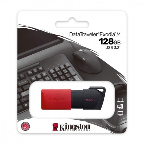 Pendrive Data Traveler Exodia M 128GB USB3.2 Gen1 Kingston