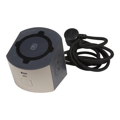Przedłużacz 2x2P+Z Indukcja+USB A/C Legrand