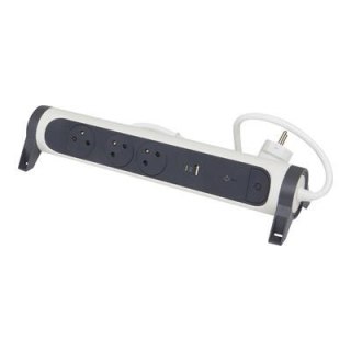 Przedłużacz ochr. 3x2PZ +USB A/C 1,5m Legrand