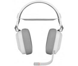Słuchawki bezprzewodowe HS80 RGB Gaming Spatial Audio białe Corsair
