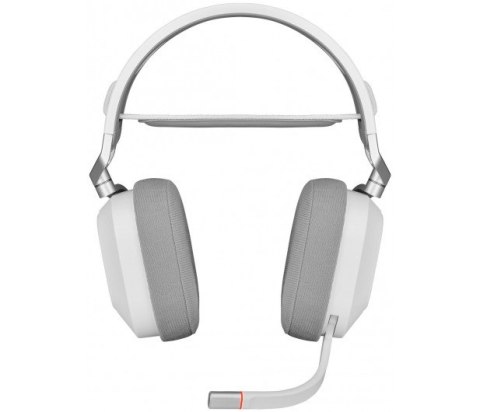 Słuchawki bezprzewodowe HS80 RGB Gaming Spatial Audio białe Corsair