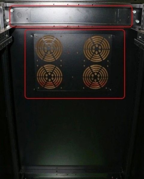 Szafa rack 27U 600x1000mm czarna stojąca Extralink