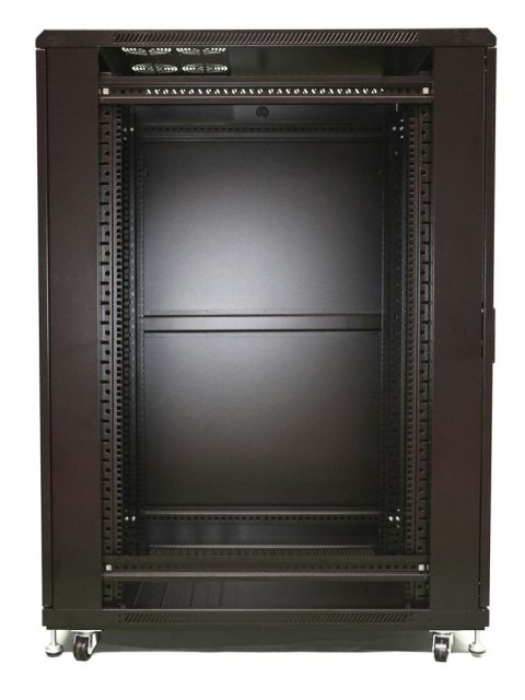 Szafa rack 27U 600x800mm czarna stojąca Extralink