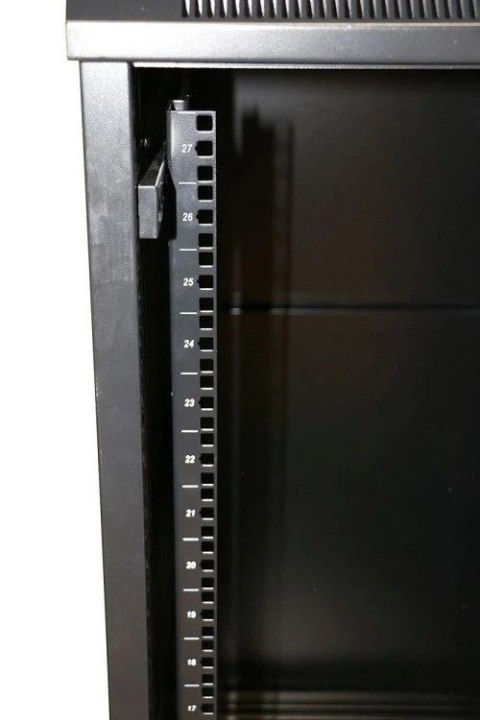 Szafa rack 27U 600x800mm czarna stojąca Extralink