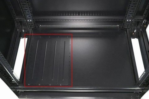 Szafa rack 27U 600x800mm czarna stojąca Extralink