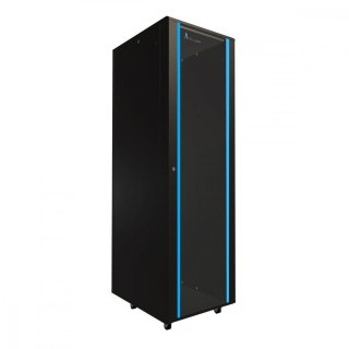 Szafa rack 42U 600x800mm czarna stojąca Extralink
