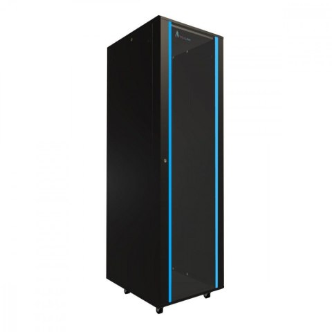 Szafa rack 42U 600x800mm czarna stojąca Extralink