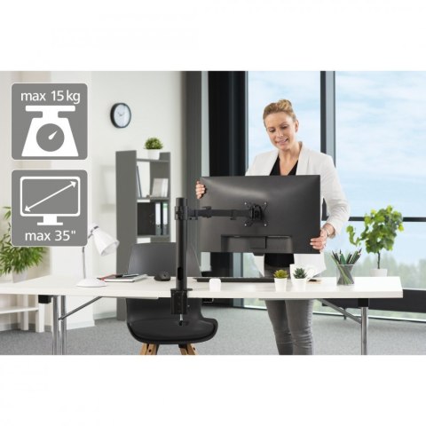 Uchwyt do monitora plus 1 ramię 13-35 cali Hama