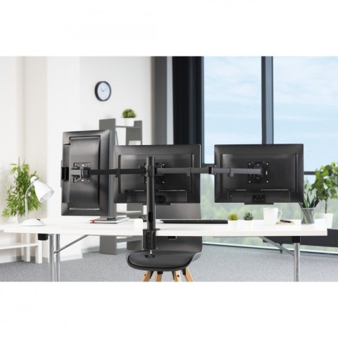 Uchwyt do monitora plus 3 ramiona 13-27 cali Hama