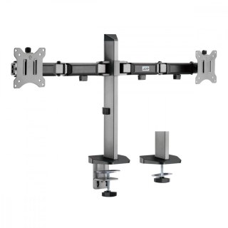 Uchwyt przegubowy na dwa monitory deluxe Ergo Office ER-449 Maclean