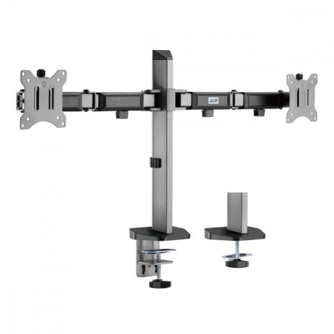 Uchwyt przegubowy na dwa monitory deluxe Ergo Office ER-449 Maclean