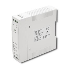 Zasilacz na szynę DIN | 10W | 12V | 0.83A | Biały | Slim Qoltec