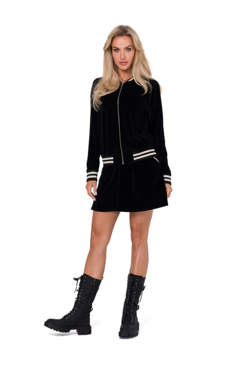 Bluza Damska Model MOE766 Black - Moe Bluza Damska Model MOE766 Black - Moe