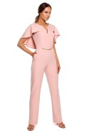 Kombinezon Model MOE670 Powder Pink - Moe Hurtownia odzieży on-line, moda damska, bielizna i obuwie dla kobiet - Matterhorn.pl
