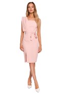 Sukienka Model MOE673 Powder Pink - Moe Hurtownia odzieży on-line, moda damska, bielizna i obuwie dla kobiet - Matterhorn.pl