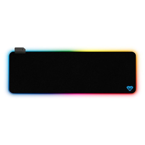 Duża mata gamingowa z kolorowym podświetleniem RGB GAMING MAT MT262