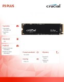 Dysk SSD P3 PLUS 1TB M.2 NVMe 2280 PCIe 4.0 5000/3600 Crucial