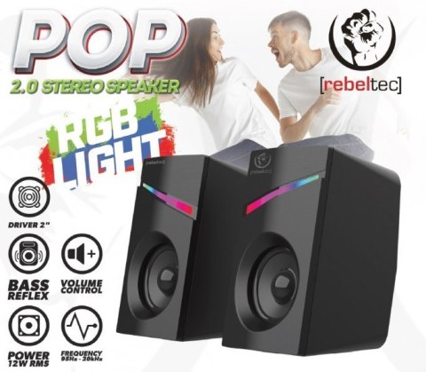 Głośnik 2:0 POP Rebeltec