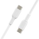 Kabel Booster Charge USB-C/USB-C PVC 2m, biały Belkin