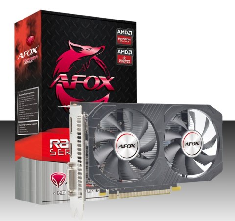 Karta graficzna Radeon RX 550 4GB GDDR5 128Bit DVI HDMI DP ATX AFOX Karta graficzna Radeon RX 550 4GB GDDR5 128Bit DVI HDMI DP ATX AFOX