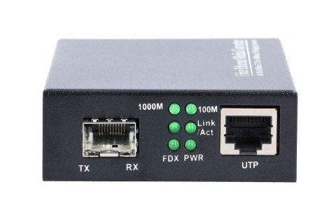 Media konwerter Sedir 1xSFP 1xRJ45 Extralink