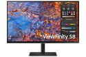 Monitor 32 cale ViewFinity S80PX IPS 3840x2160 UHD 16:9 1xHDMI 1xDP 1xUSB-C (90W) 3xUSB 3.0 LAN 5ms PinP/PbyP 60Hz HAS+PIV płask Samsung