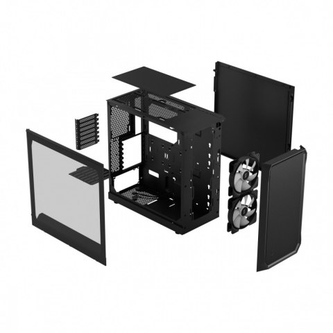 Obudowa Focus 2 RGB Czarna TG Clear Tint Fractal Design