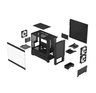 Obudowa Pop Mini Air RGB Black TG Clear Tint Fractal Design