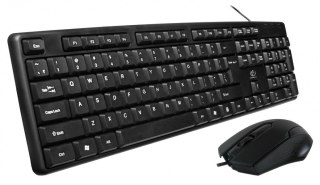 Zestaw USB klawiatura + mysz Simson 1,8m Rebeltec