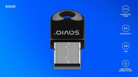 Adapter Bluetooth v.5.0, BT-050 Savio