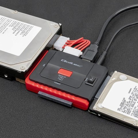 Adapter USB 3.0 do IDE | SATA III Qoltec Adapter USB 3.0 do IDE | SATA III Qoltec