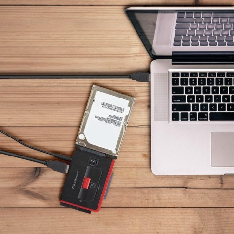 Adapter USB 3.0 do IDE | SATA III Qoltec Adapter USB 3.0 do IDE | SATA III Qoltec