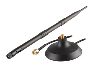 Dookólna antena WiFi 12dBI 41CM RP-SMA PODS, AK-05 Savio