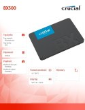 Dysk SSD BX500 500GB SATA3 2.5 cala Crucial