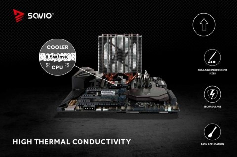 Glacier Pasta termoprzewodząca 8.5 W/mK 2g TG-02 Savio