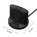 Inteligentny czytnik chipowych kart ID SCR-0632 | USB typu C Qoltec