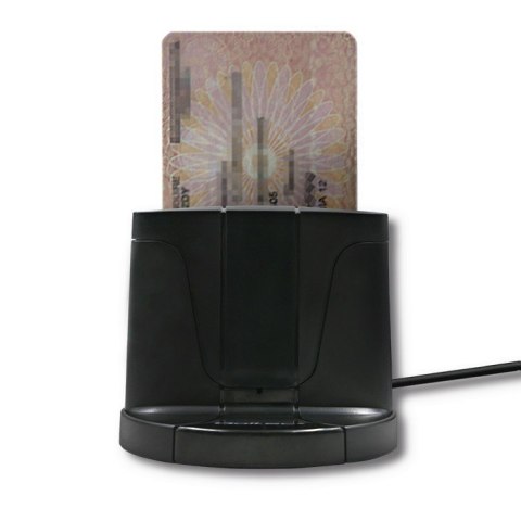 Inteligentny czytnik chipowych kart ID SCR-0632 | USB typu C Qoltec Inteligentny czytnik chipowych kart ID SCR-0632 | USB typu C Qoltec